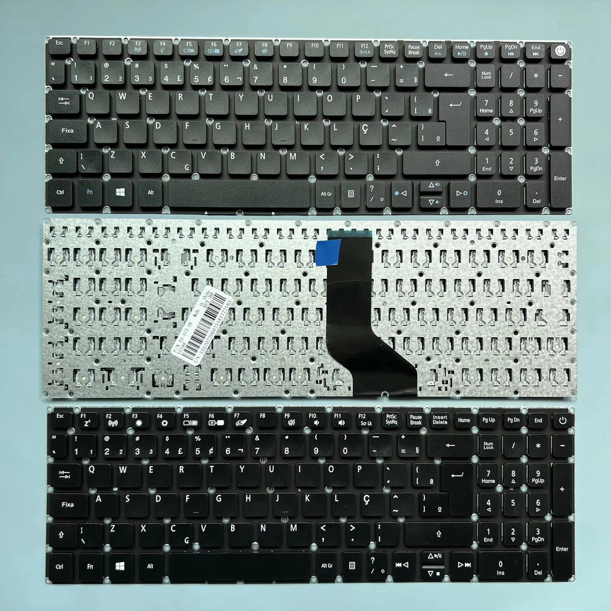 

XIN бразильская клавиатура для ACER Aspire 5 A515-51 A515-51G A517 A515 A615-51 E5-772 V3-574G E5-532G F5-573 ES1-532 E5-582 Бразилия