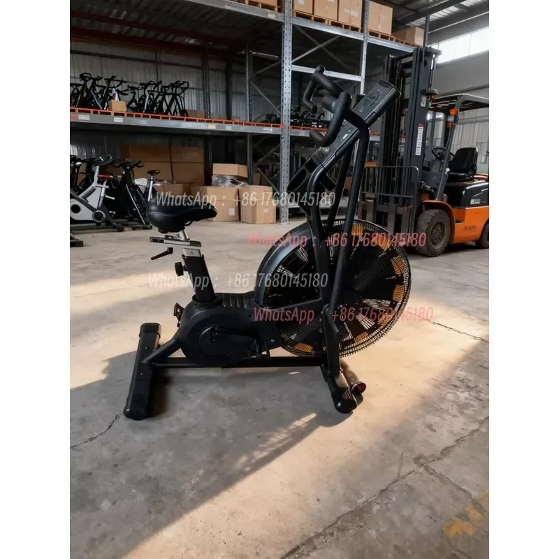 Commercial Upright Spin Bike, Stainless Steel Indoor Cycling Equipment With Digital Display