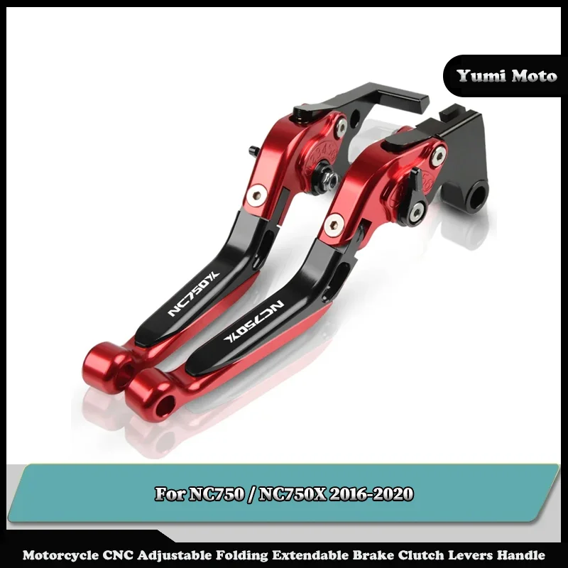 

Motorcycle Folding Adjustable Brake Clutch Levers Handlebar For HONDA NC750 / NC750X 2016-2020