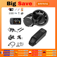 BAFANG 48V 1000W 750W 500W 250W Mid Motor Drive Conversion Kit With Li-ion Battery Electric Bike Motor Engine DPC18 Display