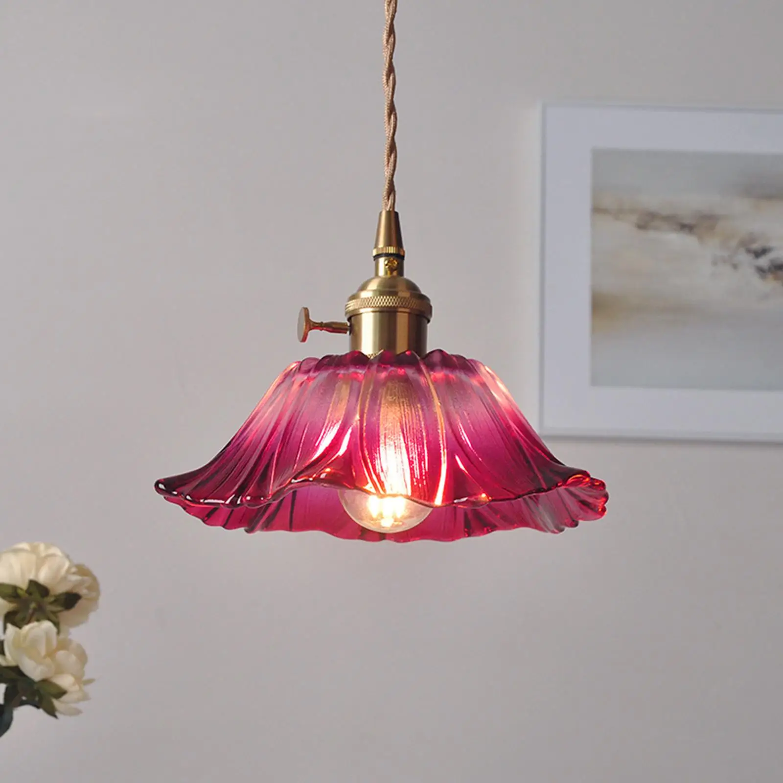 

Pendant Lamp Hanging Lamp Aesthetic Sturdy Classic Hanging for Coffee Restaurant