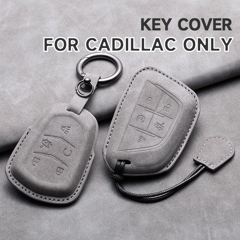 

Multi-styles Car Key Remote Case Cover Shell For Cadillac Series Remote Protection Sleeve Buckle Key Pack Special Accessories