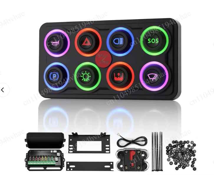 6-steel 8-steel silicone waterproof switch panel system, General Motors electronic control panel