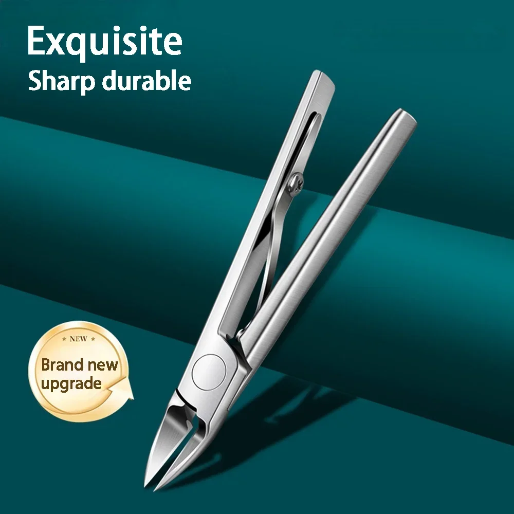 

1 Piece Thick Nail Professional Nail Clipper with Stainless Steel Body Nail Care Removing Ingrown Nails Eagle Nose Pliers