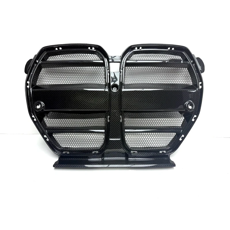 

Dry carbon fiber front bumper without ACC 2021-2024 G80, G81, M3, M4, G82, G83 ST V-shaped front grille.