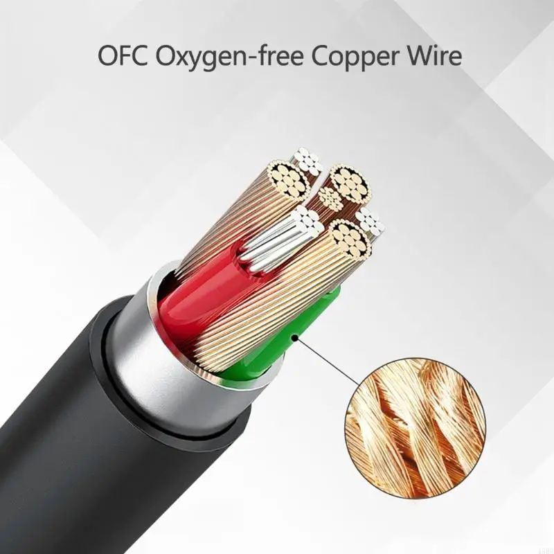 Zamienny kabel słuchawkowy pozłacany do słuchawek gamingowych Pioneer HDJ-CUE1 X7 S7 X5 HDJ-CUE1BT X7 — zdjęcie produktu 5
