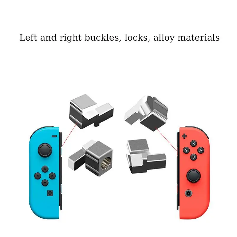 

Для Switch Joy Con левая и правая ручка Пряжка отвертка ручка Скользящая дорожка замок из сплава 8 в 1 комплект