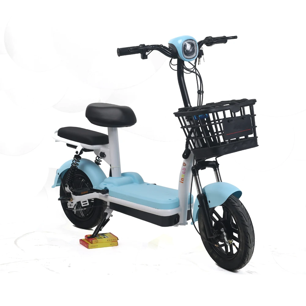 성인을 위한 전기 도시 자전거를 통해 도매 인기 있는 350W 48V 자전거 전기 스쿠터 자전거 14 인치 단계