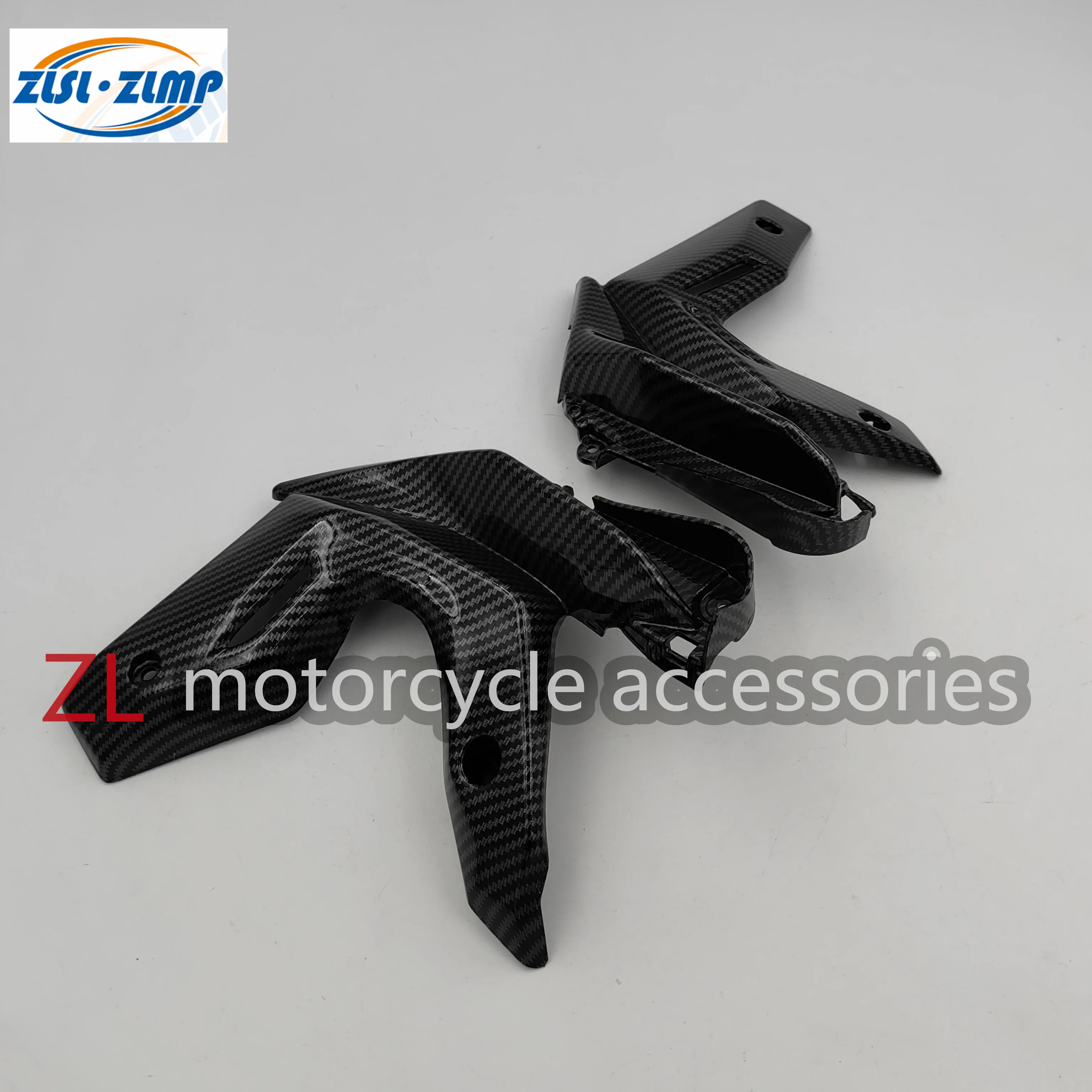 For Kawasaki z650 2020 - 2021 - 2022 - 2023 Seat lower engine side cover side plate fairing Carbon fiber spray paint