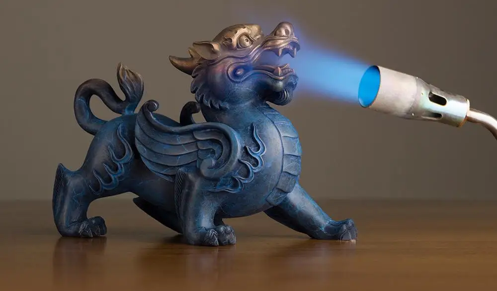 جديد فنغ شوي المنزل طرد الأرواح الشريرة متجر متجر الأعمال جلب الثروة المال حسن الحظ النحاس التنين الملكي PI XIU تمثال