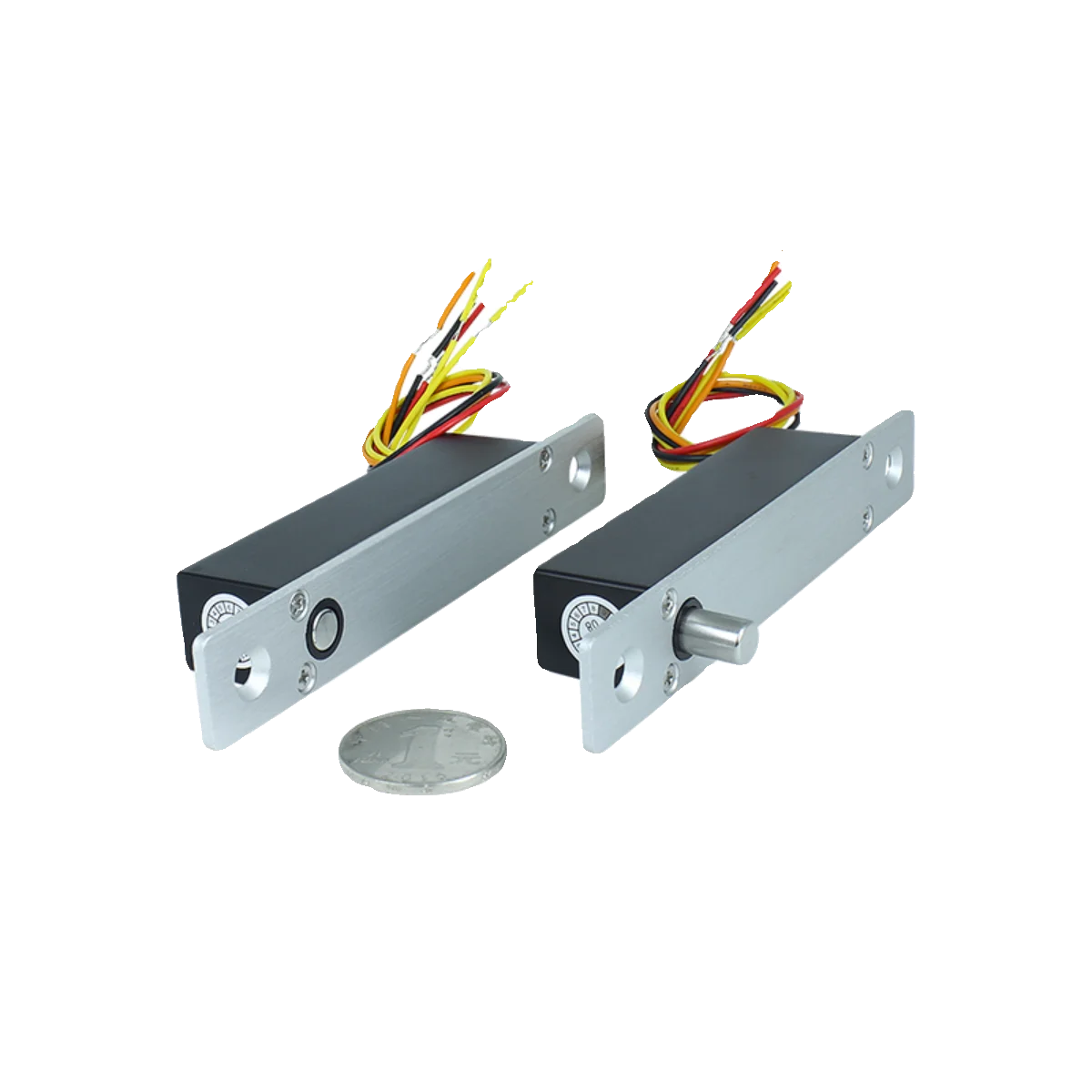 SM120 Mini Electric Latch Lock, DC12V Normally‑Open Normally‑Closed Narrow‑Edge Magnetic Induction Lock Replacement Part