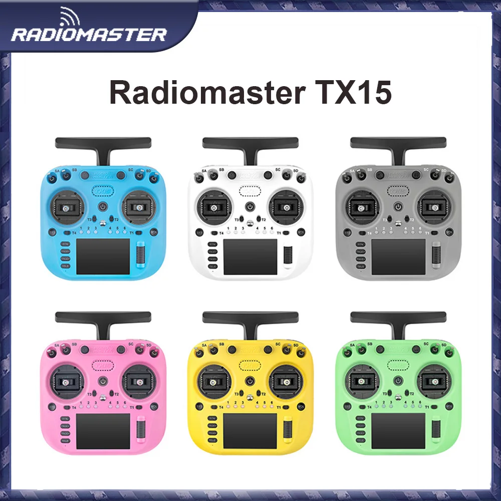 

NEW Radiomaster TX15 16ch 3.5inch IPS Touchscreen V5.0 Hall Gimbals Radio Controller ExpressLRS Built-in Gyro Microphone