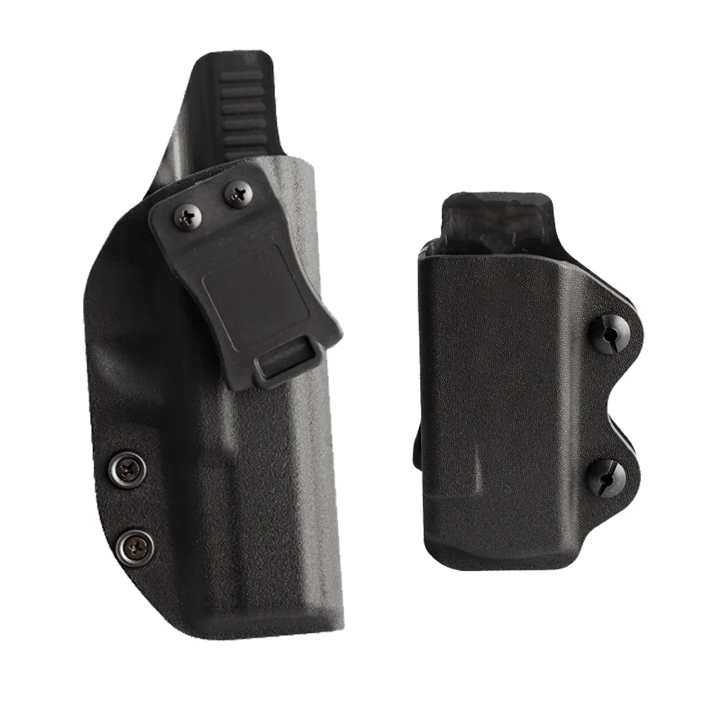 

IWB&OWB Concealment Holster Single Magazine Pouch Fits Glock 17 19 26/23/27/31/32/33 Mag Carrier Gun Holster