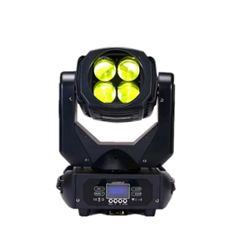 DMX 4X25W beam effect shaking head light Four bees eyes shaking head DJ disco super beam moving headlights Christmas show