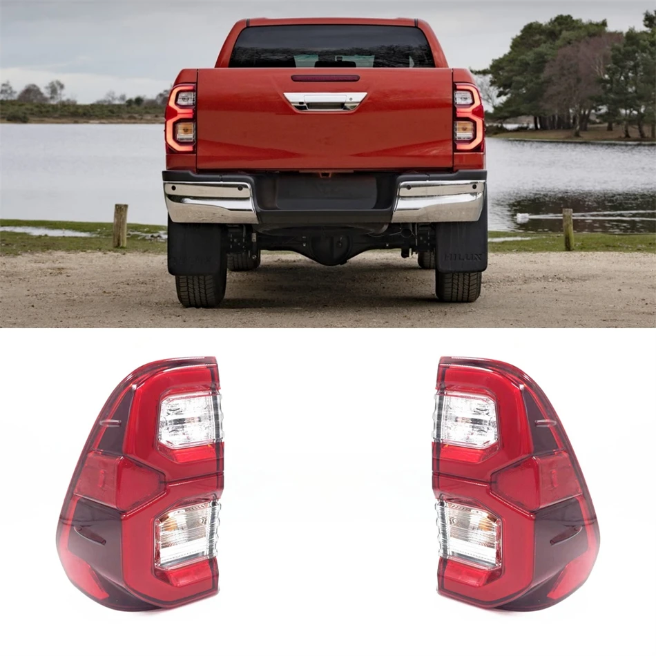 

For Toyota Hilux 2020 2021 2022 Automotive Accessories Brake Lights Car Tail Light Assembly Vehicle Taillight Assembly