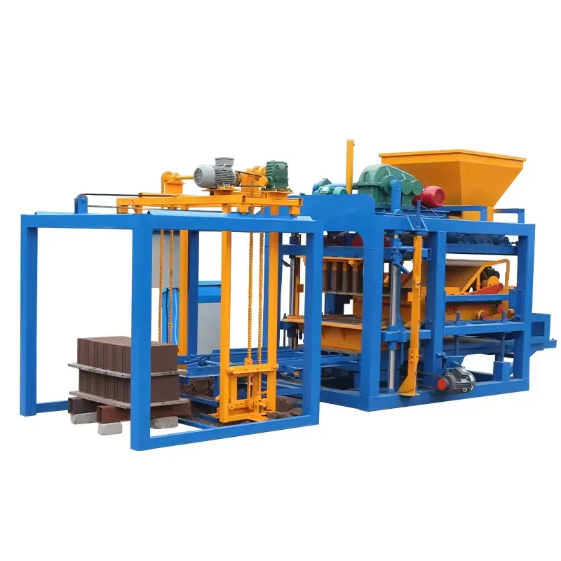 QTJ4-25 Full Automatic Concrete Block Machine for Road Paving Brick Making Machine