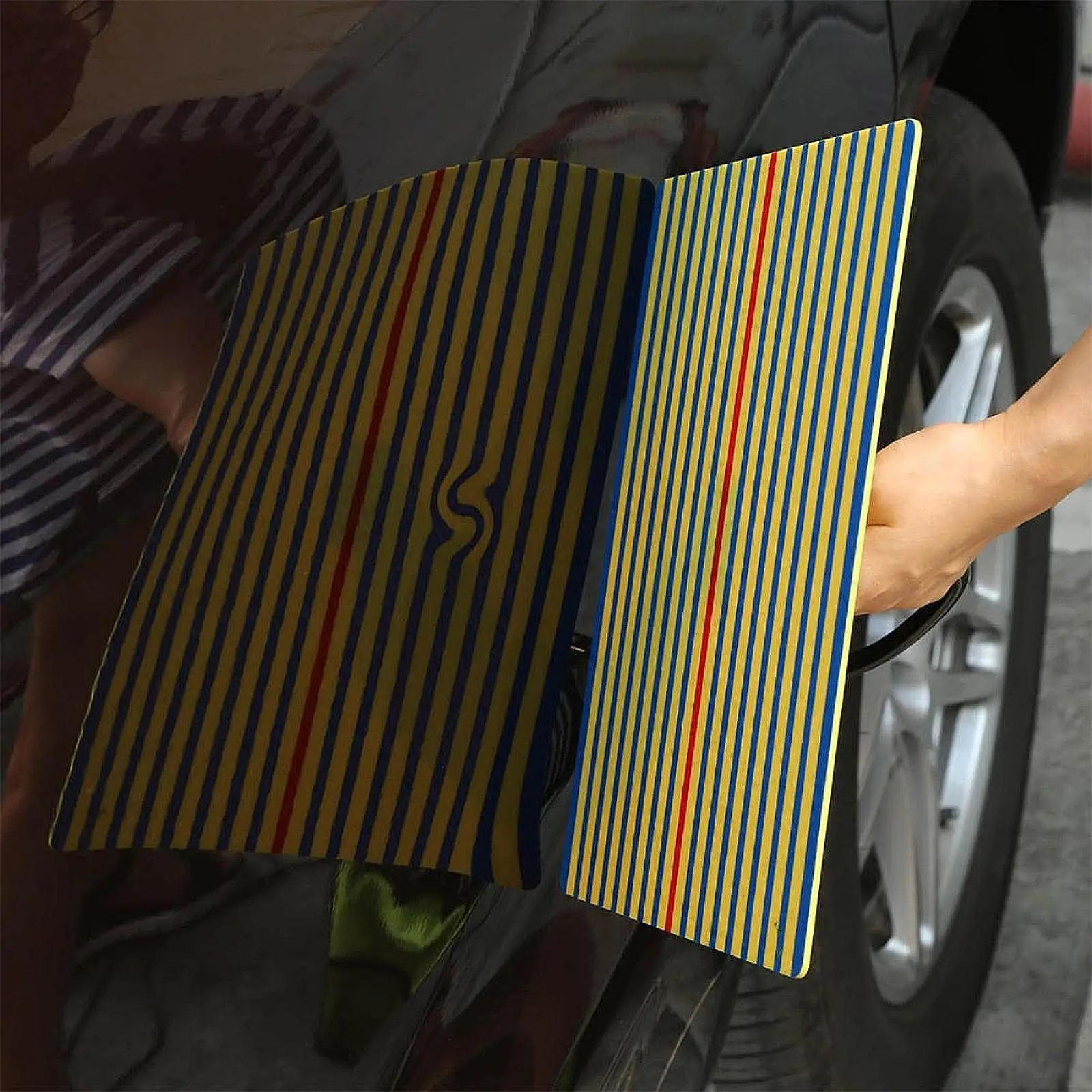 

Отражающая доска для вмятин для маленьких вмятин, автомобильный лист, удаление вмятин на кузове автомобиля