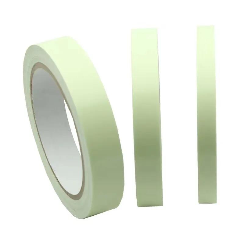 3m Self Adhesive Green Luminous Tape Glow In The Dark Stickers Stage Decorative Fluorescent Tape Warning Stickers Fishing Tool