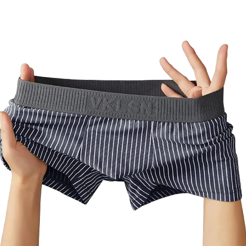 8 Piece Men's Underwear Hombre Panties Boxershorts Comfortable Breathable Cotton Underwear Sexy Underwear Striped Boxershorts