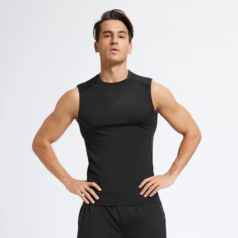 Solid Bodybuilding Tank Tops Men Gym Workout Fitness Sleeveless Shirt Male Summer Undershirt Casual Singlet Vest Clothes