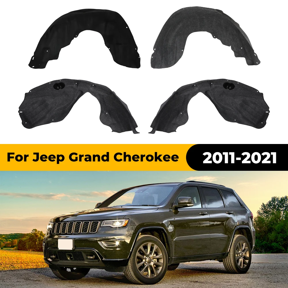 

Front Rear Fender For Jeep Grand Cherokee 2011-2021 2014 2015 2016 2017 2018 2019 2020 Lined Mudguard Fender lining Soundproofed