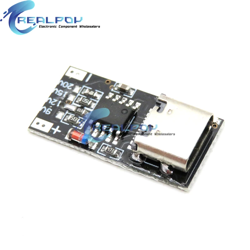 USB-C PD Trigger Board Module PD/QC Decoy Board Fast Charge USB Type-c to 12v High Speed Charger Power Delivery Boost Module