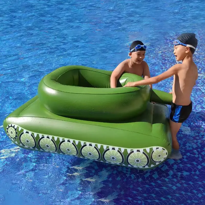 PVC Children Kids Toys Outdoor Pool water Adult Inflatable Tank Pvc Swimming Pool Floating Mat Strong Buoyancy Floating Bed