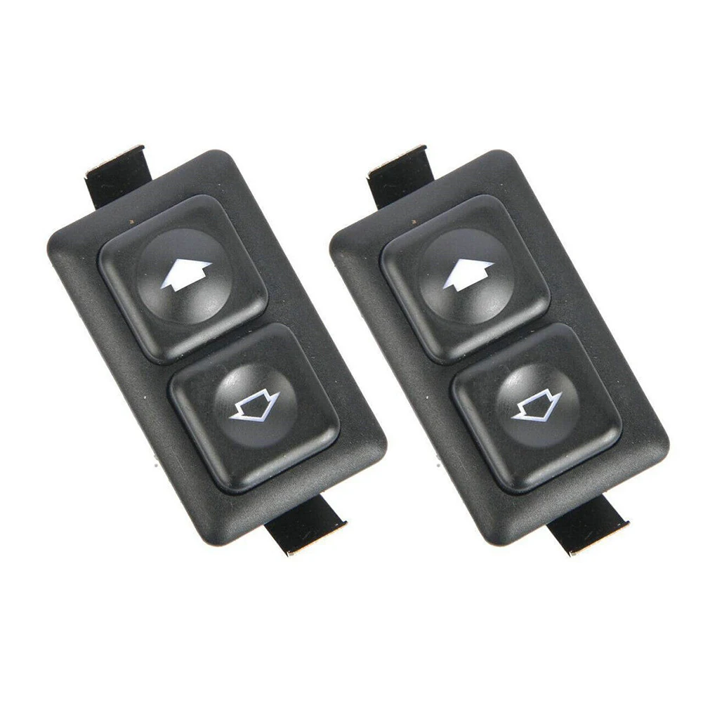 

2Pcs 61311381205 Accessories Black Control E30 For BMW E30 3 Series Glass Switch Switch Brand New High Quality