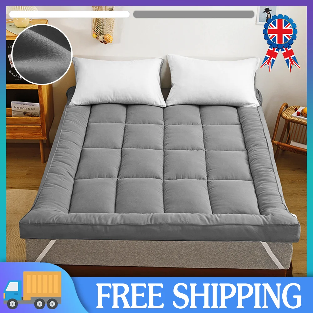 Bed Mattress Foldable Soft Student Dormitory Roll Up Floor Tatami Mat Extra Thick Bed Mattress 3D fiber Bed Topper Feather Down