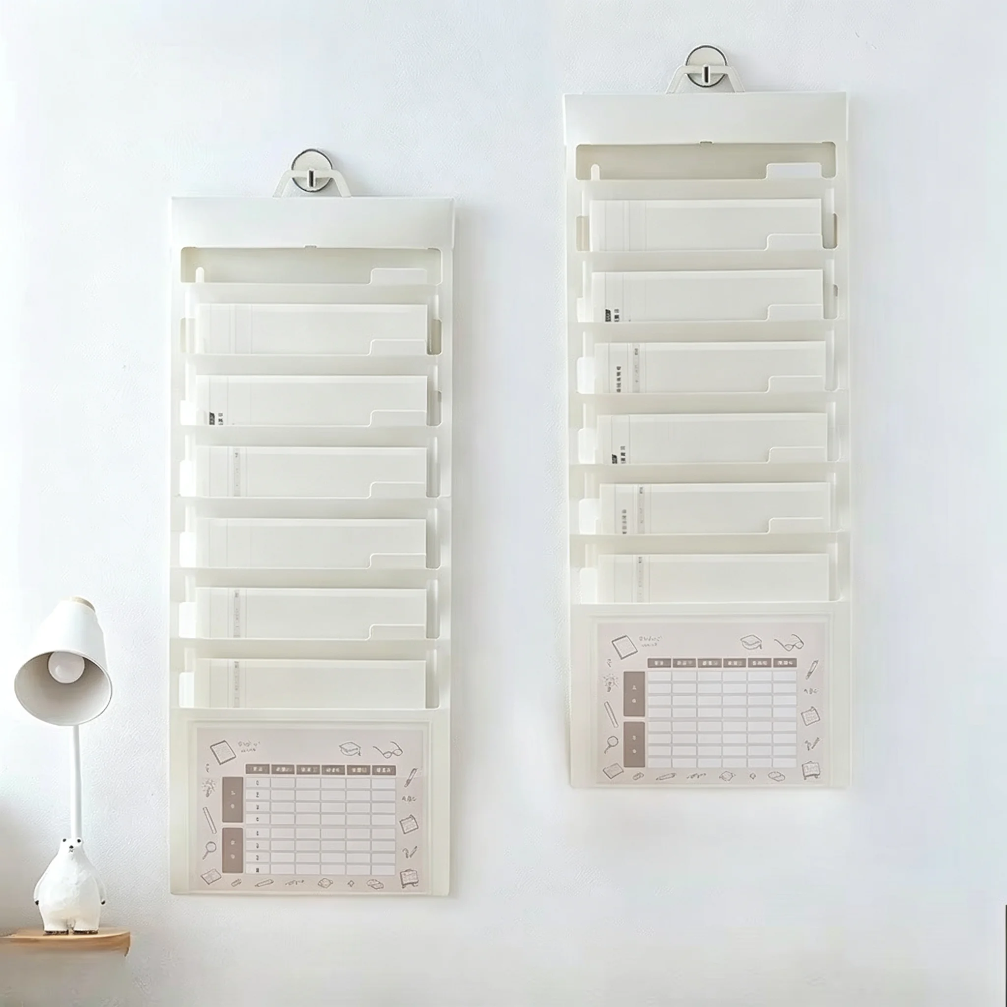 A4 Hanging Organ Folder, Multi Layer Student Handheld File Bag, Paper Sorting