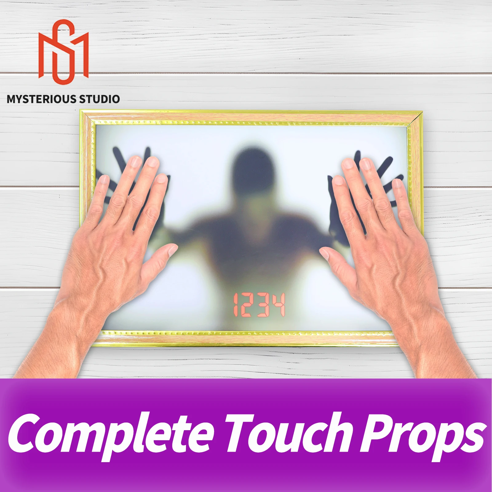 Secret room escape game mechanism props Electronic puzzle superb 1987 GY mysterious studio Complete touch Show password