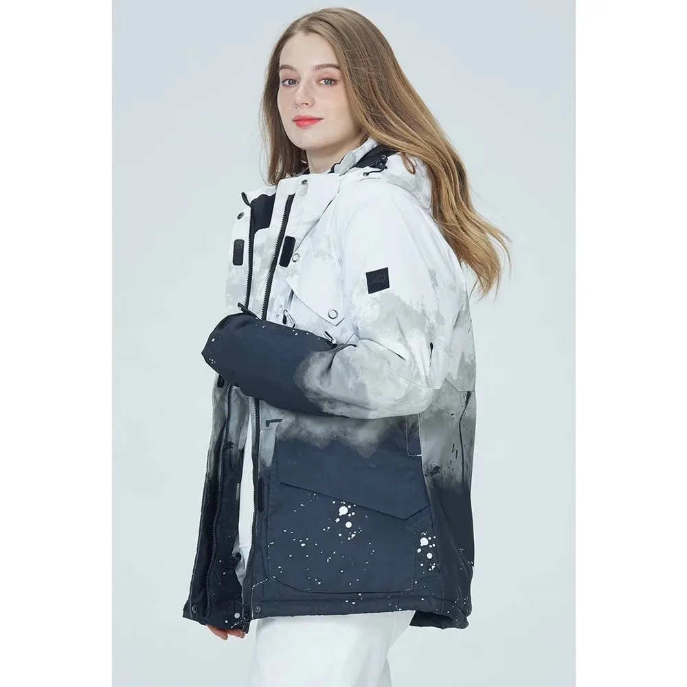 

Men And Women Winter Ski Suit Windproof Waterproof Thick Warm Skiing Jacket And Snow Pants Set for Outdoor Snowboard Wear