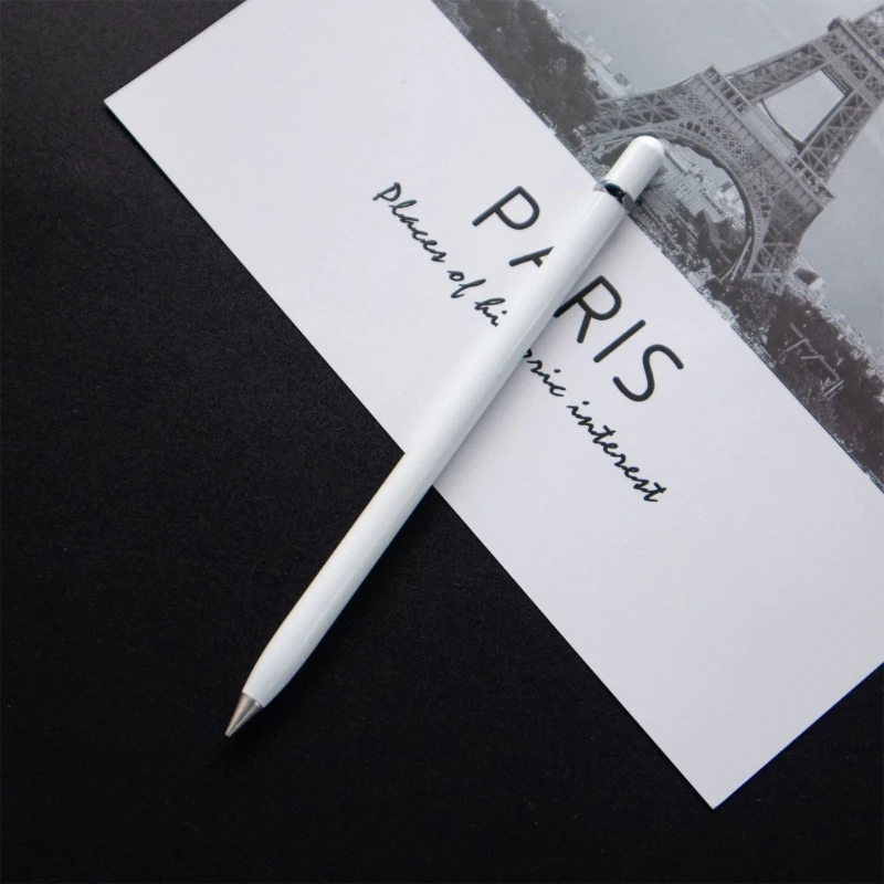 Erasable Everlasting Pen Metal Inkless Pencil No Sharpening Sketch Pencil Gift Pen for Boy Girl Student Kid Drawing K1KF