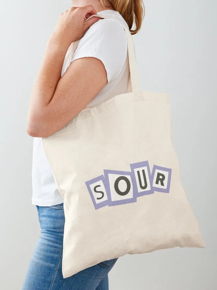 

Sour Album Letter Tiles Tote Bag Canvas bags luxury women university shopper bag Candy bags