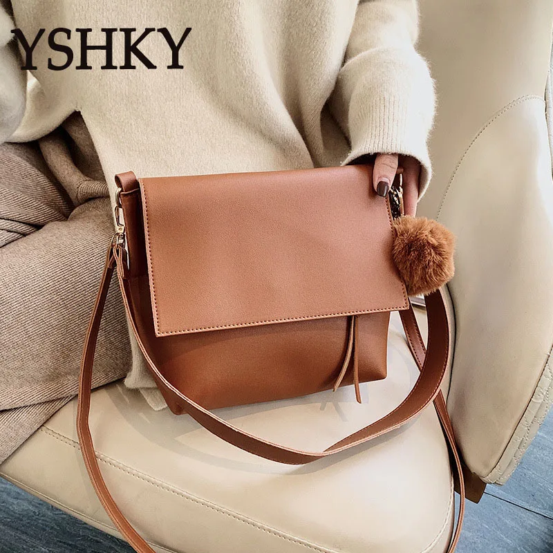 New shoulder Bag for 2023 women leather  Women\'s Handbags Fashion Large capacity casual handbag single shoulder crossbody bag