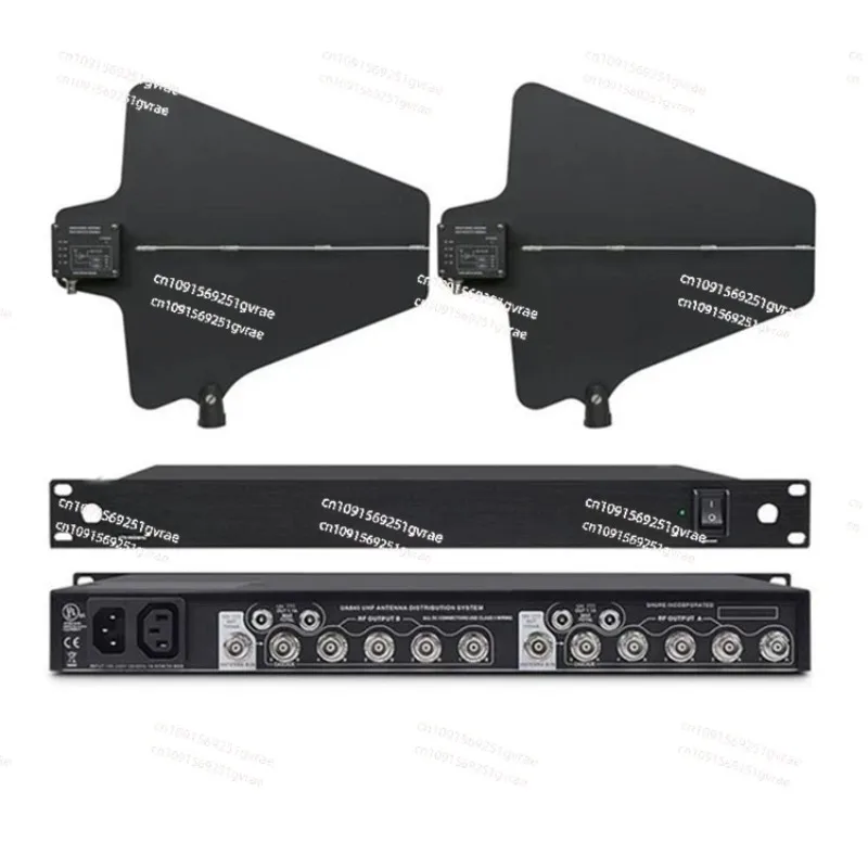 Antenna Power Distribution System Amplifier RF Signals Booster For Microphone Wireless Enhancer 60Hz-15KHz UA844