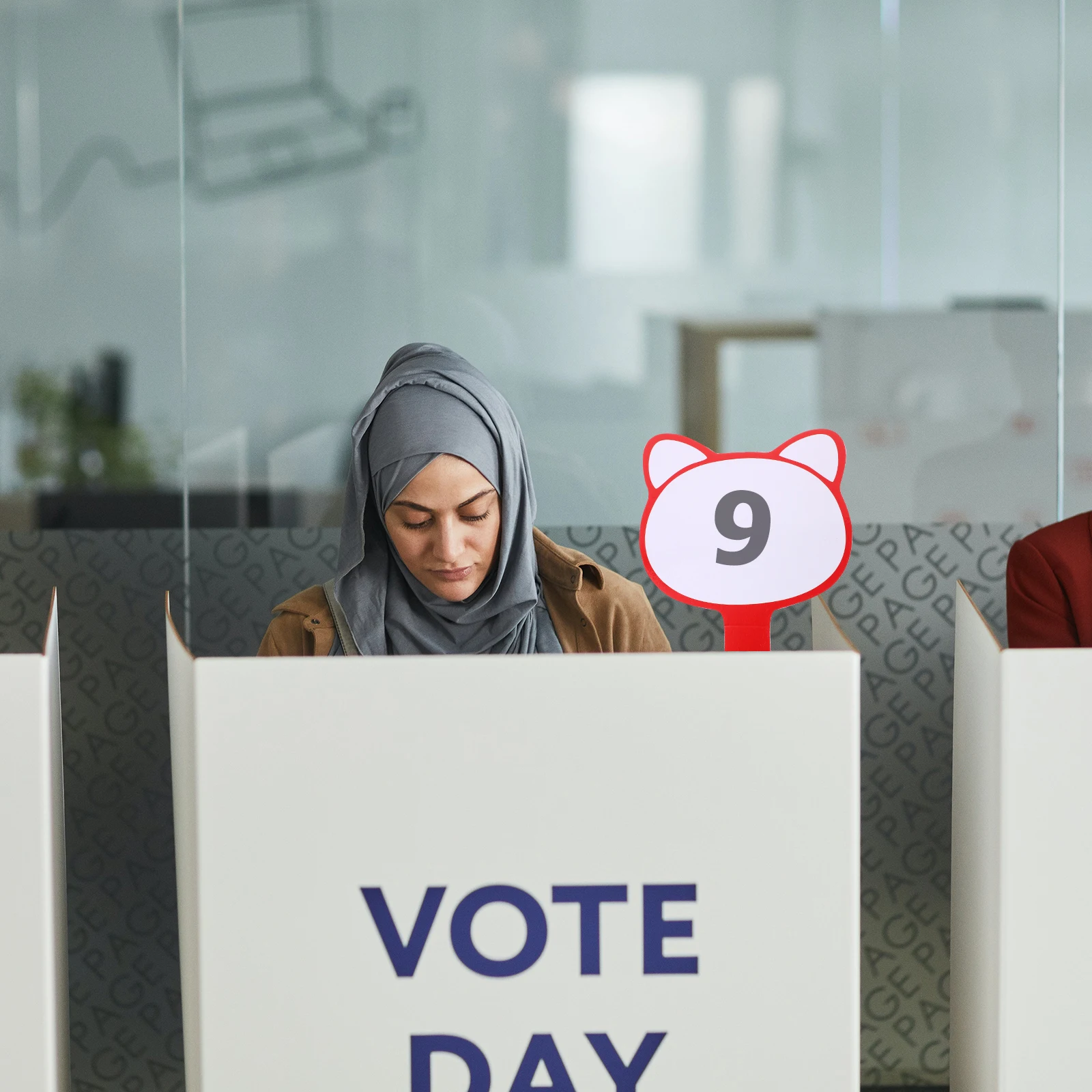

Foam Whiteboard Blank Single Side Scoreboard Erasable Handheld Board for Voting Judges Scoring Handheld White Board