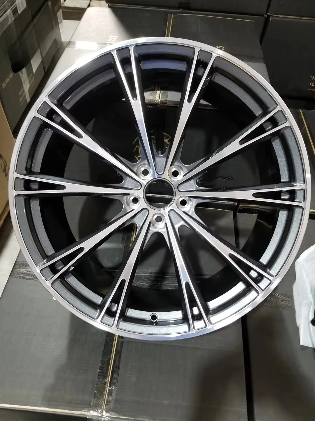 

High-end forged deep concave T6061 alloy wheels 18 19 20 21 22 23 24 inches 5X112 5X108 5X114.3 5X120 wheels promotion