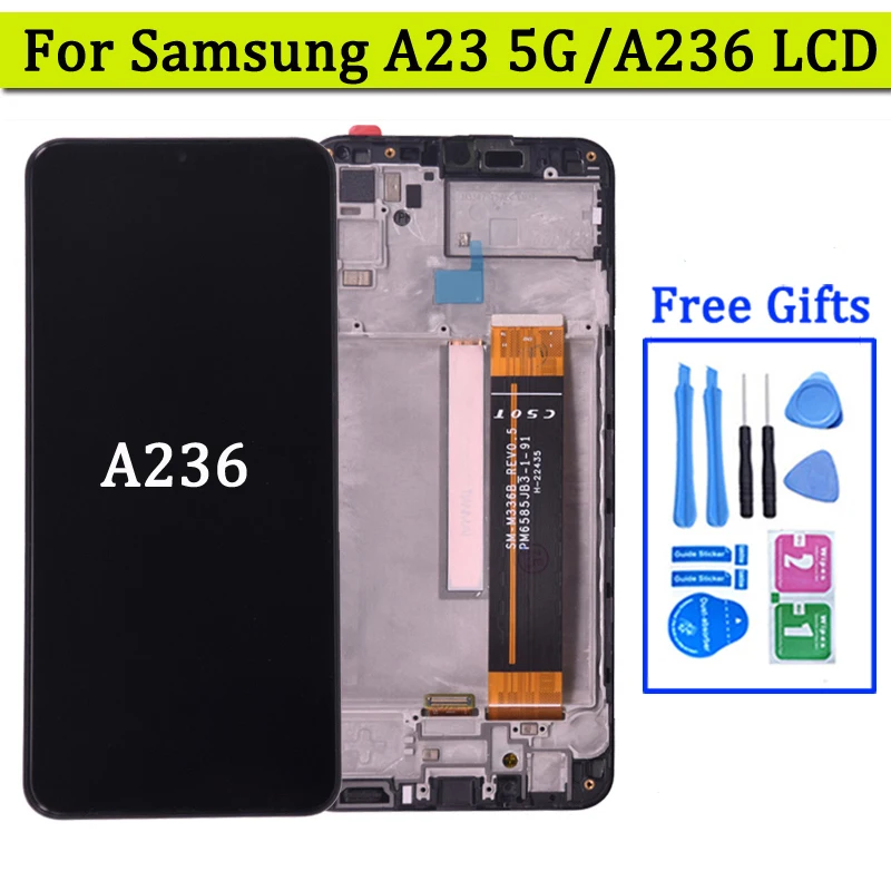 6.6\'\' For Samsung A23 5G A236 LCD Display With Touch Screen Digitizer Assembly For Samsung A236U A236B LCD