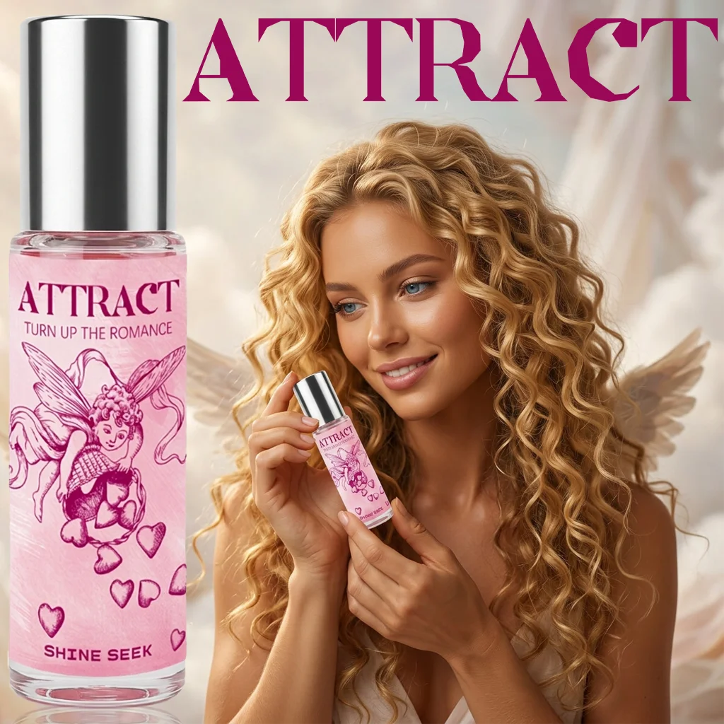 10ml Attract Essential Oil, Sweet and Romantic Fragrance, Attracts Each Other, Home Decoration, Suitable for Diffusers, Humidifiers, Candle Making, Car Air Freshener, Long-Lasting Fragrance, Ideal for Gifts, Valentine's Day, Fragran Oils, High-Quality Scent, Convenient for Daily Use and Easy to Carry