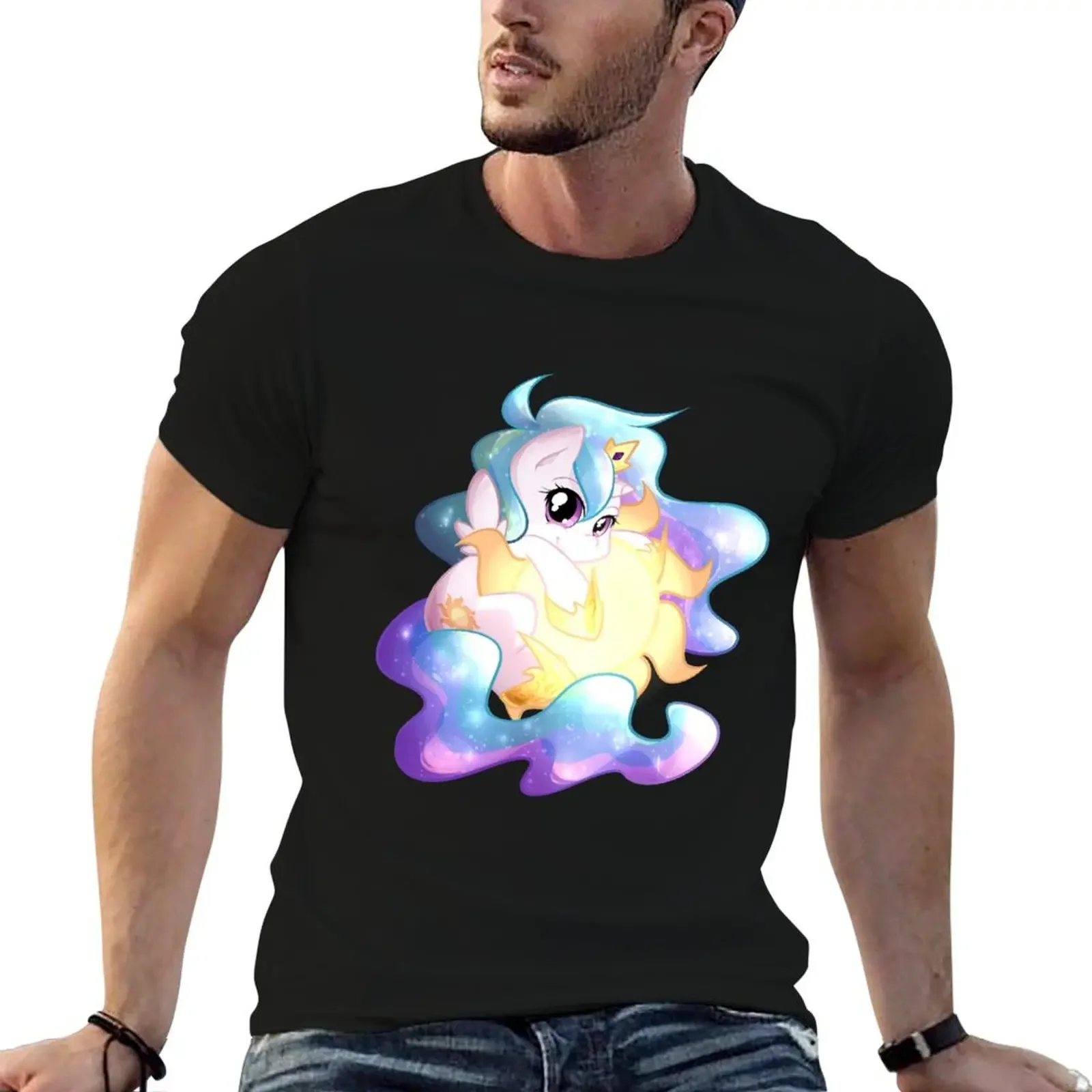 

Chibi Celestia T-Shirt man clothes oversized cheap stuff funny t shirts men