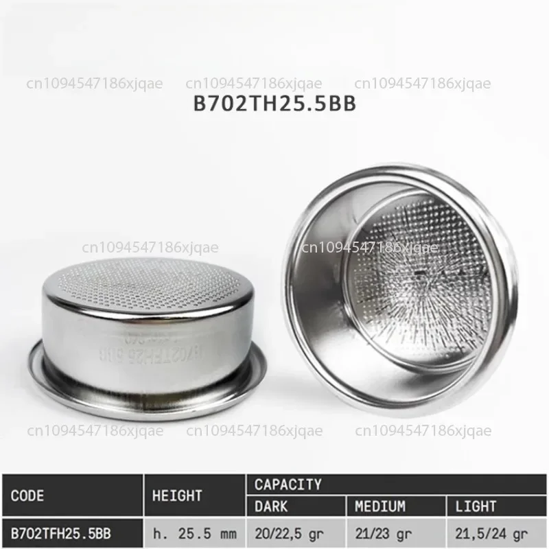 وعاء مسحوق استخراج ماكينة القهوة شبه الأوتوماتيكية من IMS Big Bang، كوب فلتر القهوة 58 مم، وعاء مسحوق دقيق #4