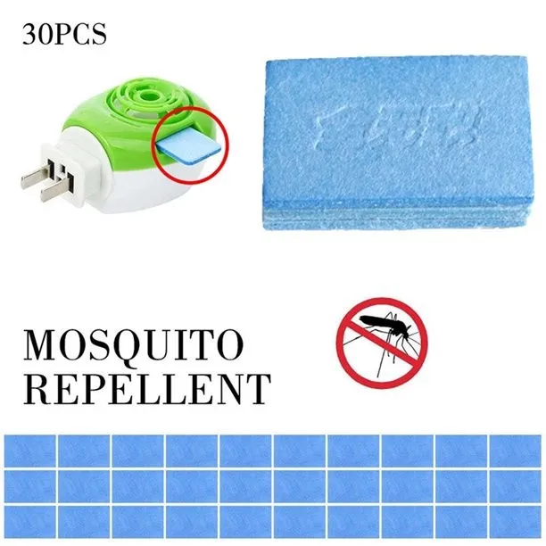 30-90PCS Mosquito R-epellent Tablets Sheet Anti Mosquito Pest Indoor Non-toxic Adhesive Trap Multifunctional Flying Insect Trap 2