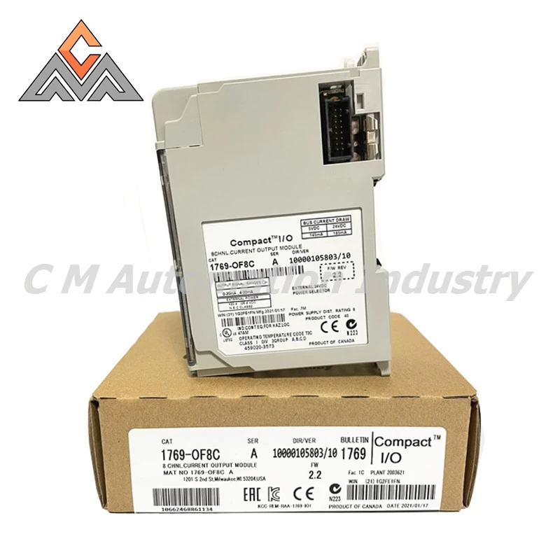 

Brand New In Stock PLC Input Module 1769-OF8C 1747-L552C 1769-OF8V 1769-L33ER