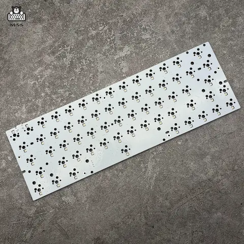 63 Keys 64 keys Hotswap PCB RGB GH60 compatible with VIA Underglow Wired Type C model NOT DZ60RGB