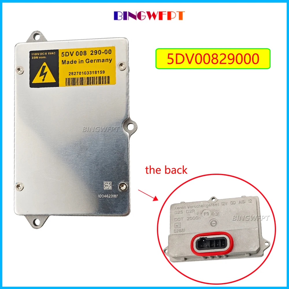 

5DV 008 290 00 5DV00829000 5DV008290-00 Балласт ксеноновых фар D2S D2R для Audi A6/A6 Avant/S6/S6 Quattro для BMW E65