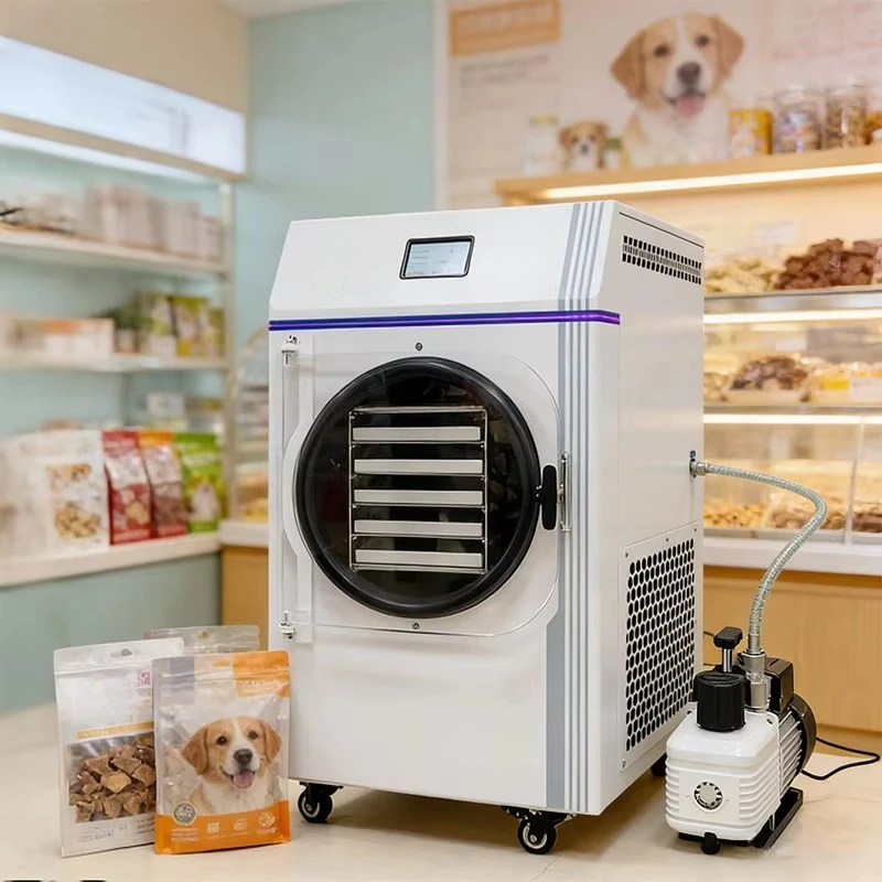 Space-Saving Compact Mini Home Freeze Dryer Low Energy Consumption Easy Operation Food Processing Remote Customized