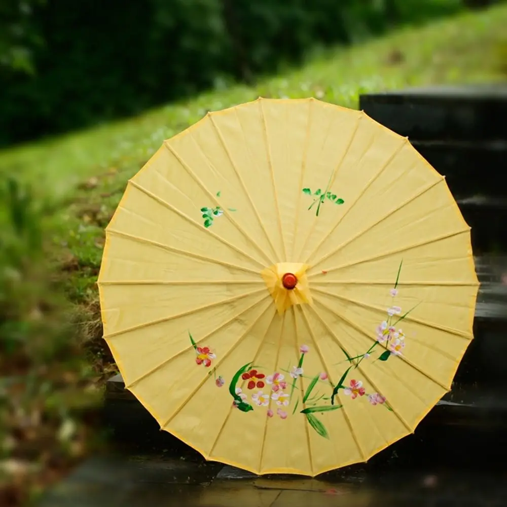 

Chinese Antique Style Oiled Paper Umbrella 10 Colors Costumes Photography Umbrella Decorate Umbrella Dance Performance