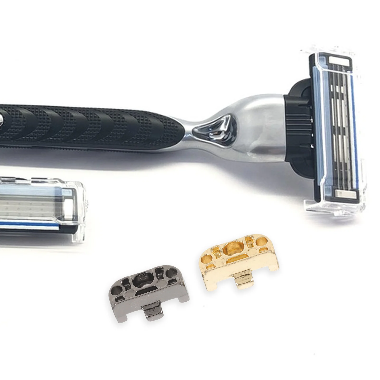

2Pcs Hair Clipper Blade Mounting Bracket Iron Alloy Fixed Base for Stable Positioning Barber Cutting Supply Mounting Bracket
