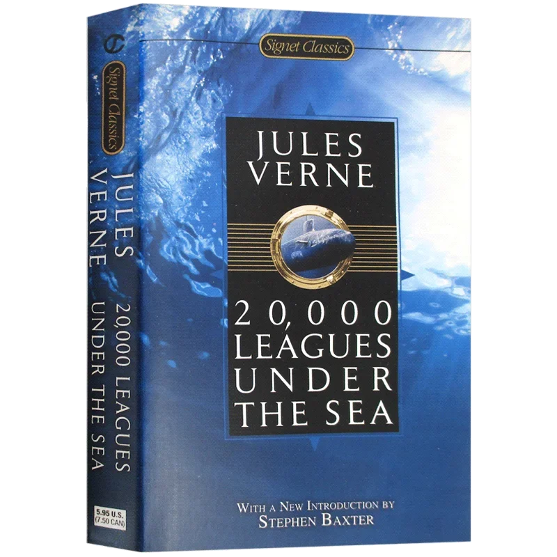 20000 Leagues Under the Sea, Teen English in books story, Science Fiction novels 9780451531698